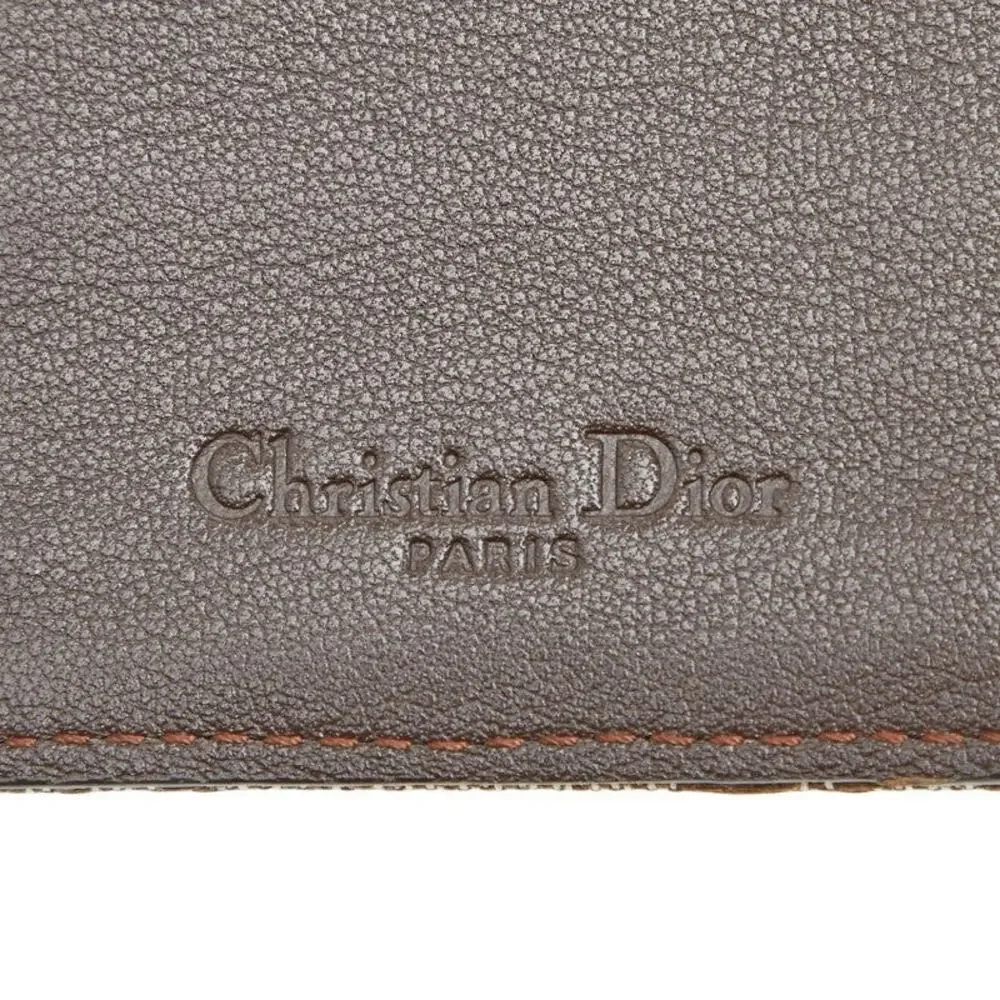Dior Trotter Leather Saddle Bifold Wallet Multicolor